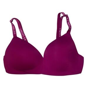 Victoria's Secret Purple Bra with Branded Straps